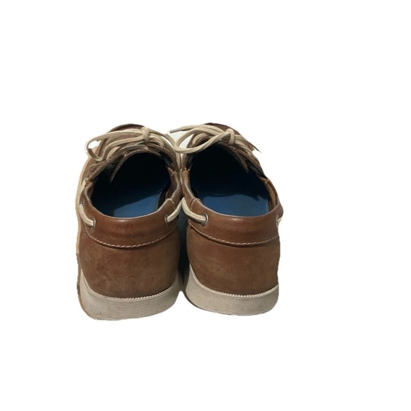 Sperry Top Sider Men's Defender 2-eye Boat Shoe Tan Size 10 M - Picture 4 of 8